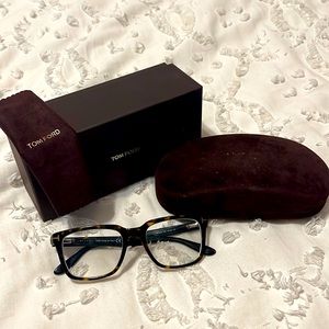 Tom Ford Eye Glasses w/ Original Case, Cloth, & Box